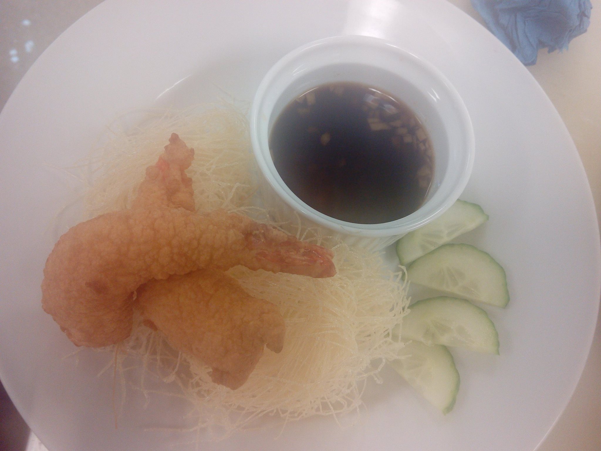 Tempura prawns2